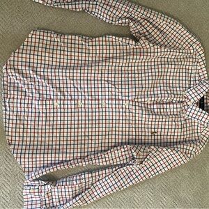 Ralph Lauren Red and Blue Plaid Shirt